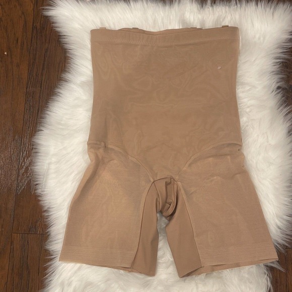NEW Honeylove Super Power Short With Straps HLSW03-Sand Size 2X Shapewear - Picture 4 of 8